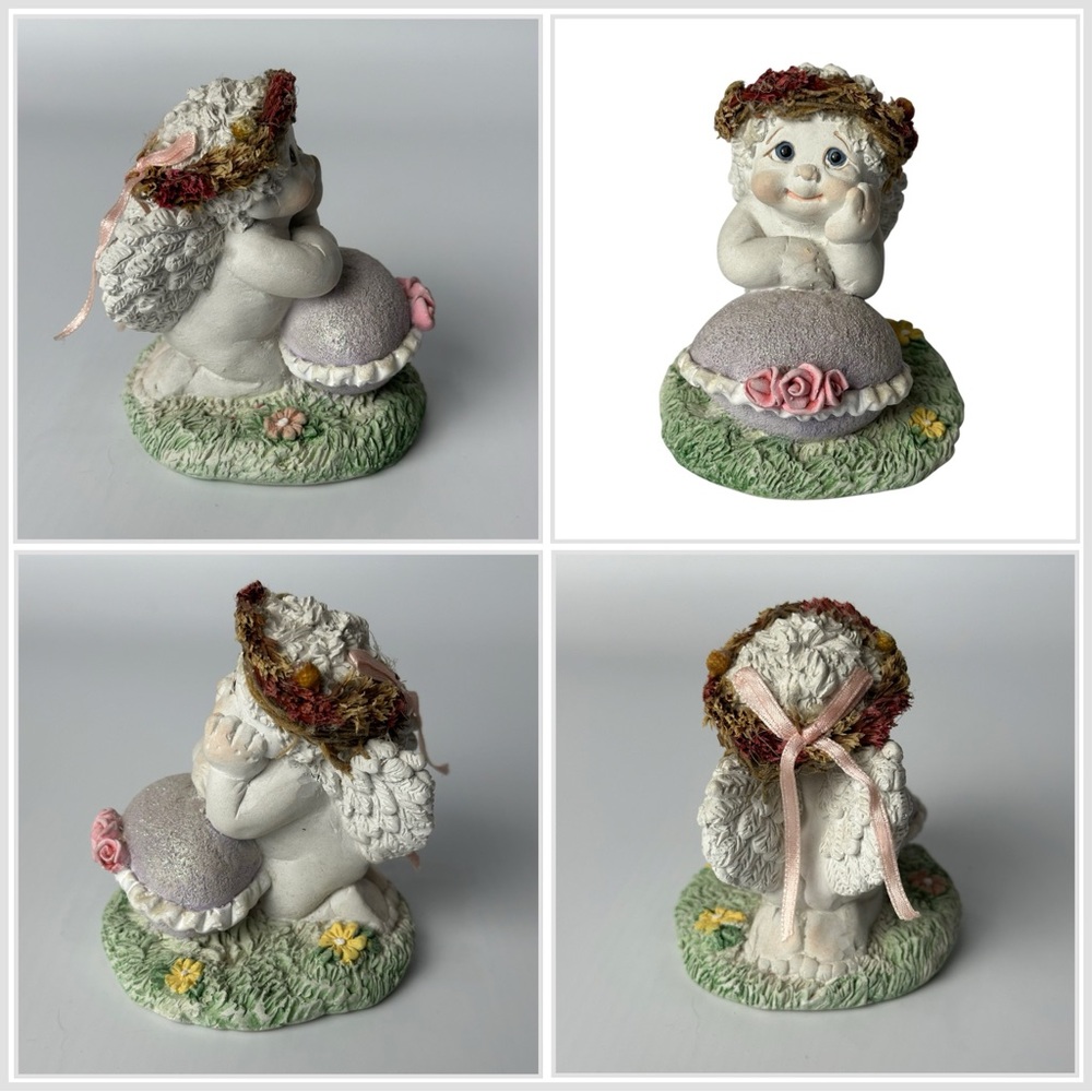 Dreamsicles Exclusive Vintage “ April Calendar Collectibles “ 1998 Figurine Used